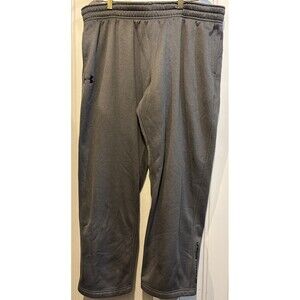 Under Armour Men's Rival Fleece Loose Fitting Sweatpants 3XL Charcoal Gray